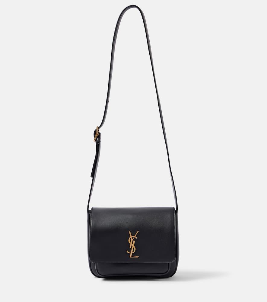 SAINT LAURENT Niki Leather Messenger Bag In Black Product Image