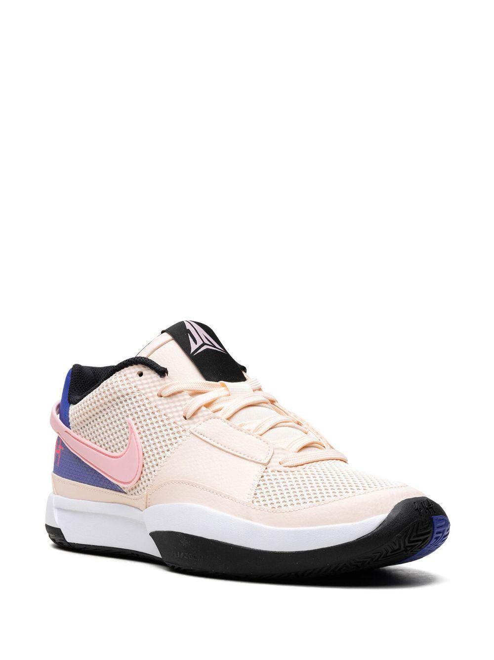 NIKE Ja 1 Basketball Shoes Size 13.0 In Pink/white/black Product Image