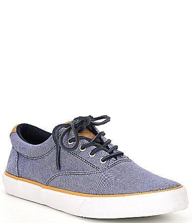 Sperry Striper II Seacycled (Navy Twill) Men's Shoes Product Image