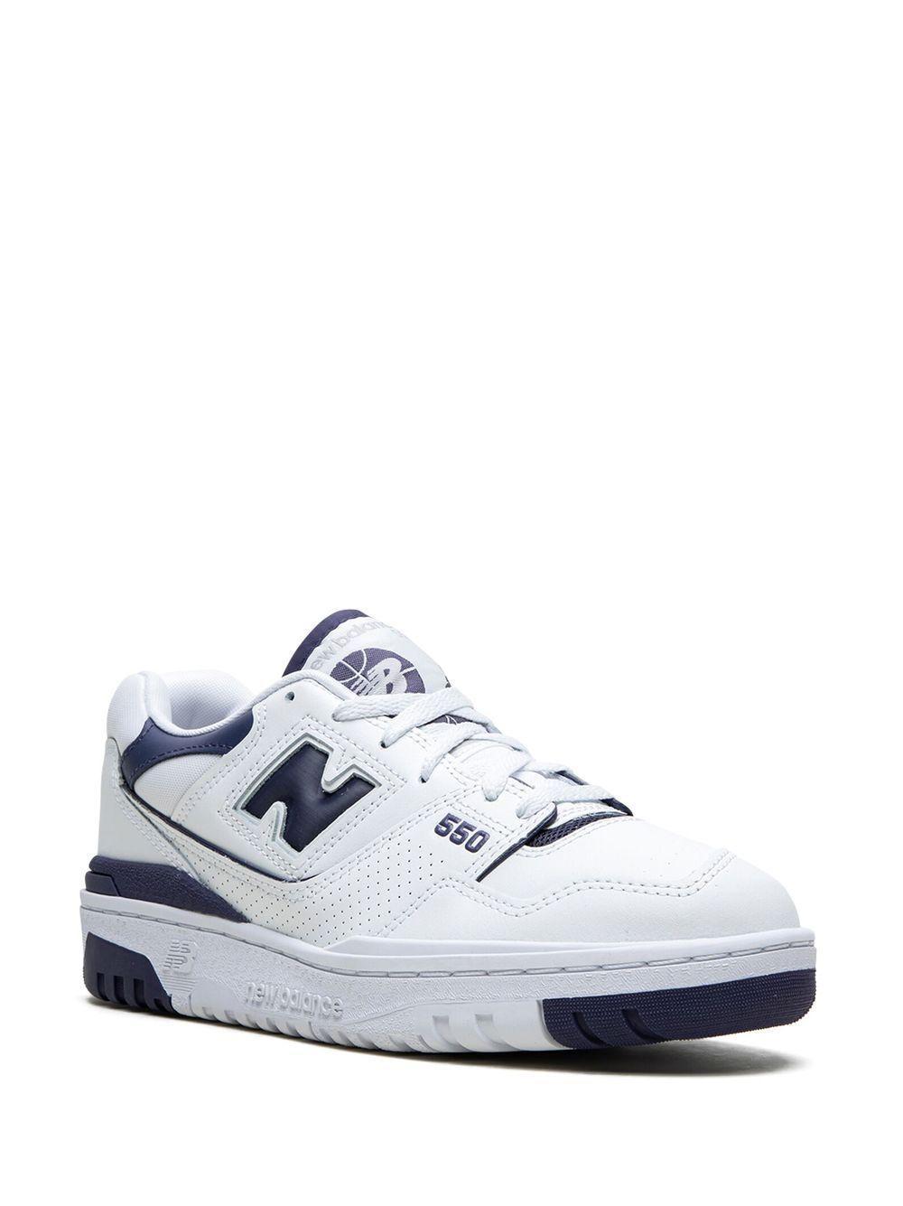 550 "White/Navy" sneakers Product Image