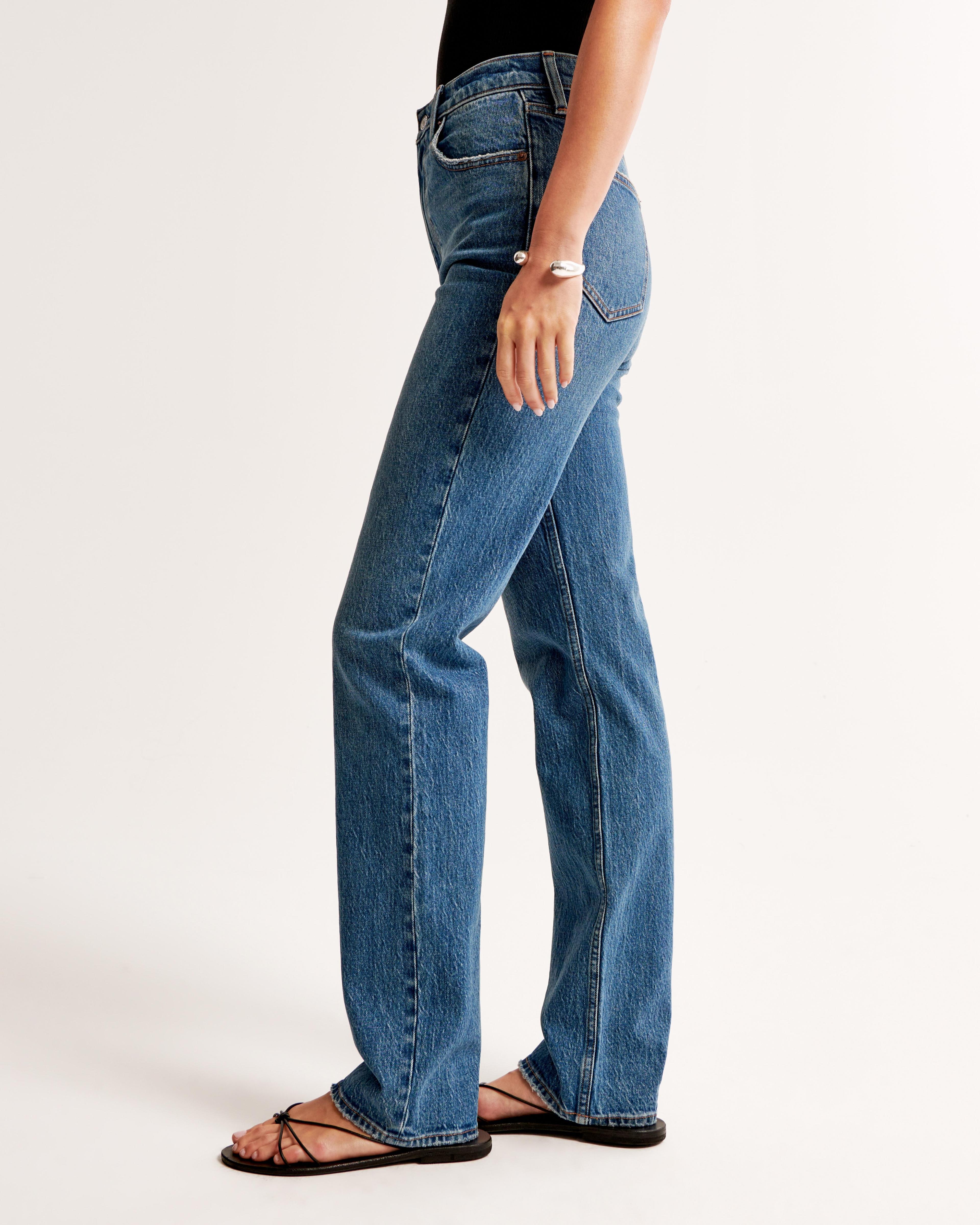 Ultra High Rise 90s Straight Jean Product Image