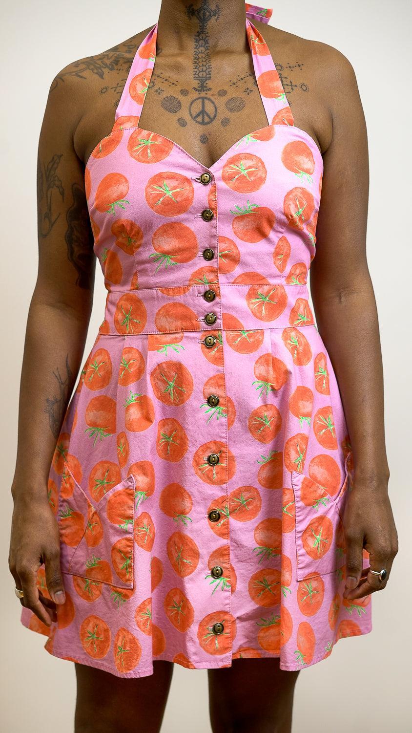 Bedding Dress in Tomato Product Image