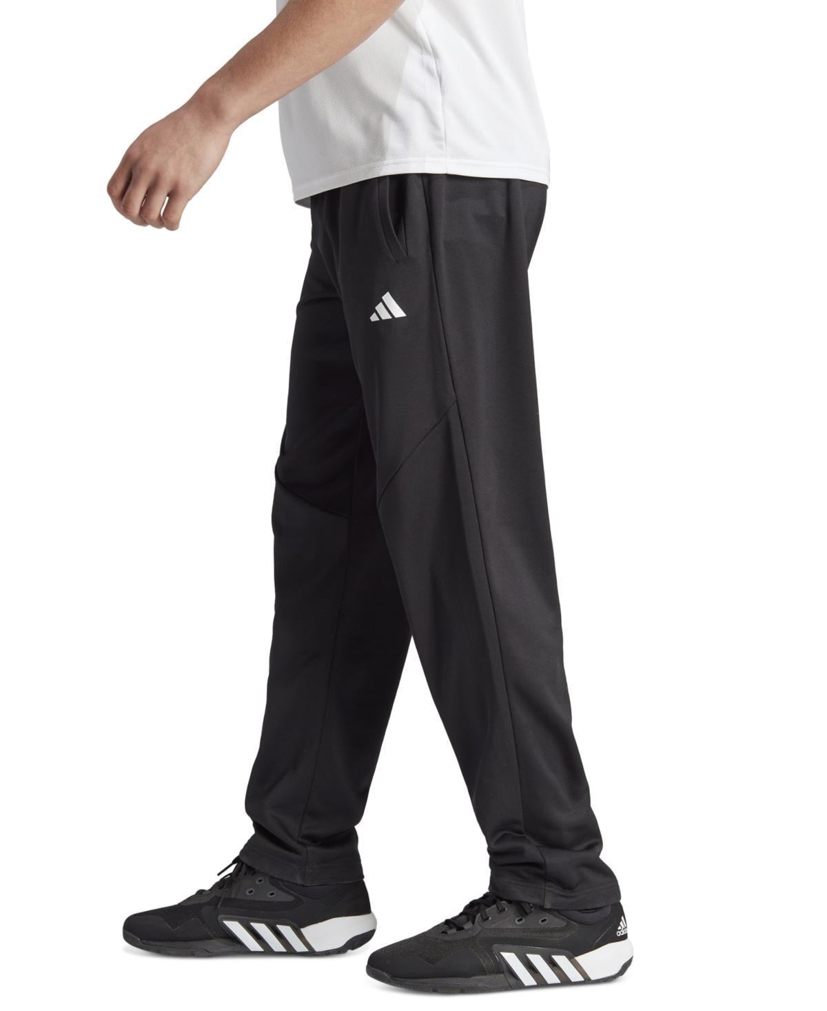 Mens adidas AEROREADY Game and Go Tapered Fleece Training Pants Product Image