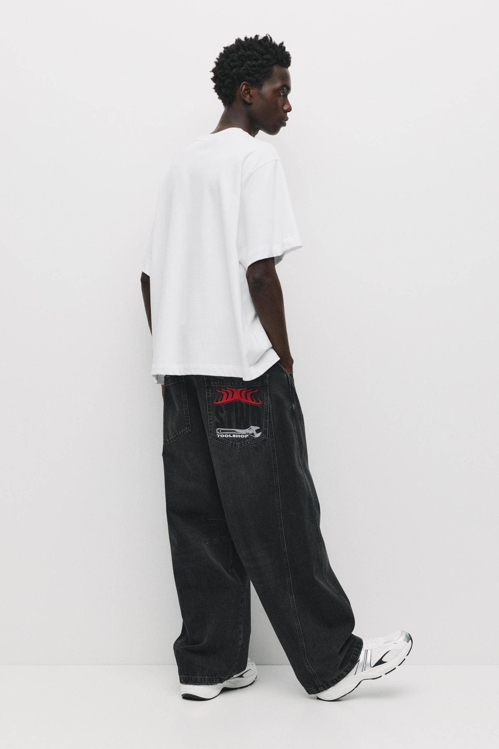 Soft-touch boxy-fit T-shirt Product Image