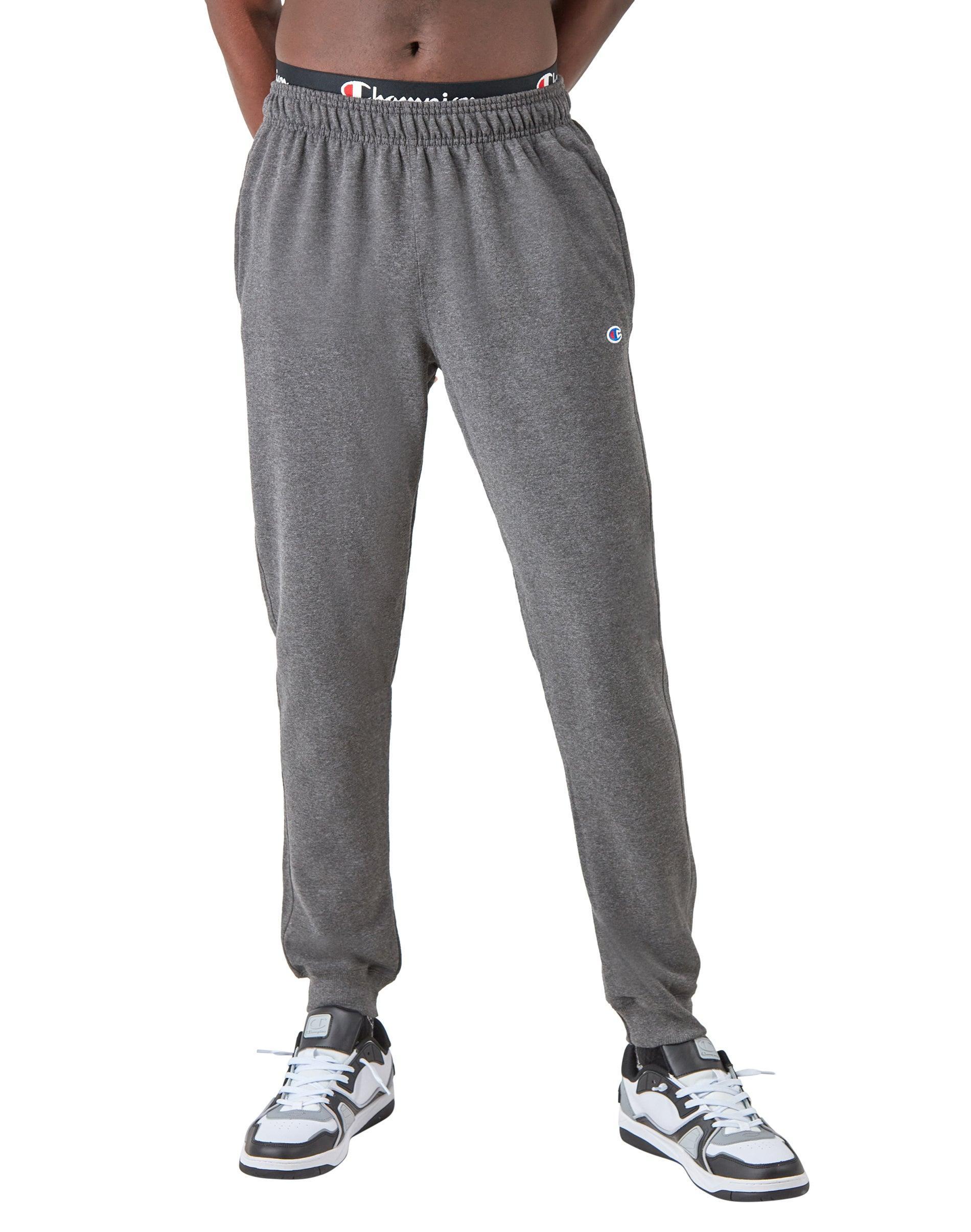 Mens Champion Powerblend Joggers, C Logo, 31 Scarlet M Product Image