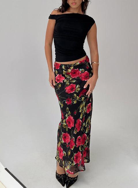 Emaretta Maxi Skirt Multi Floral Product Image