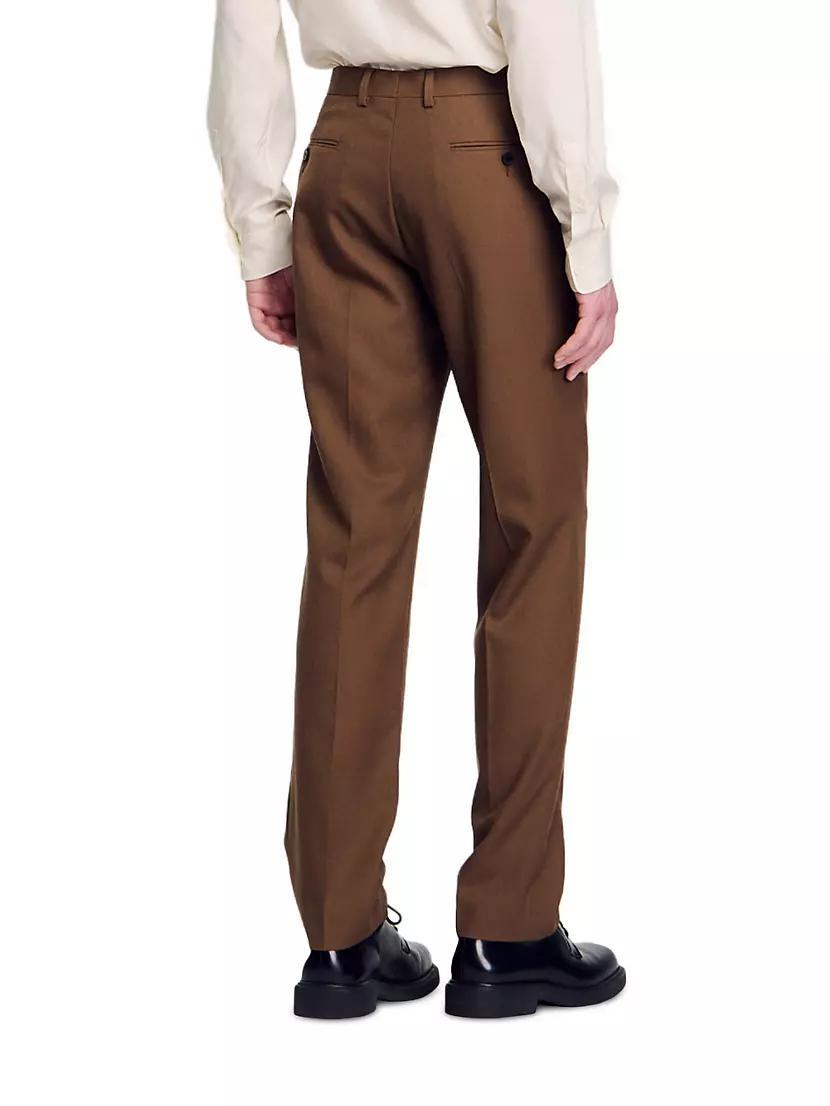 Wool Suit Trousers Product Image