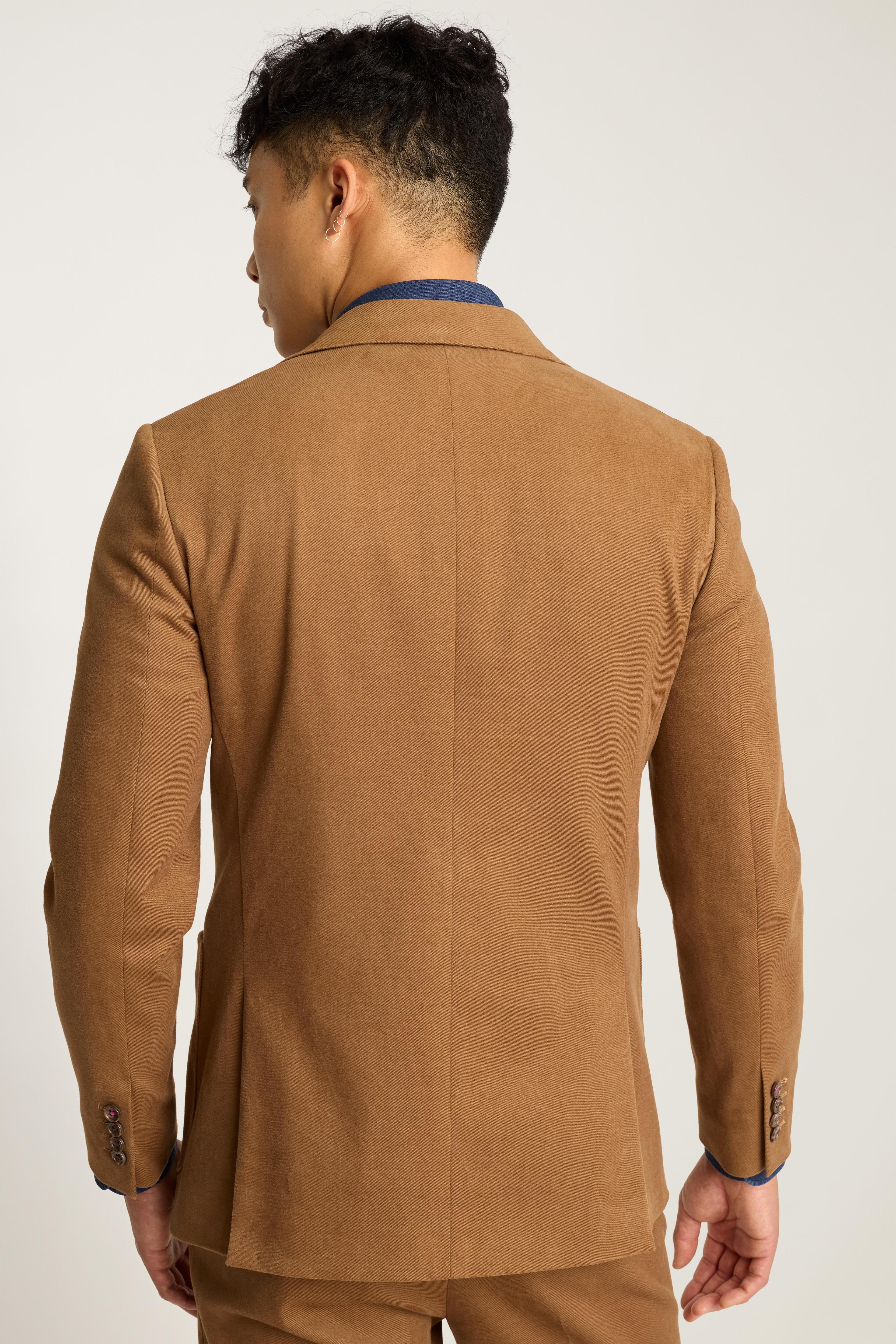 Jetsetter Italian Brushed Cotton Blazer Product Image