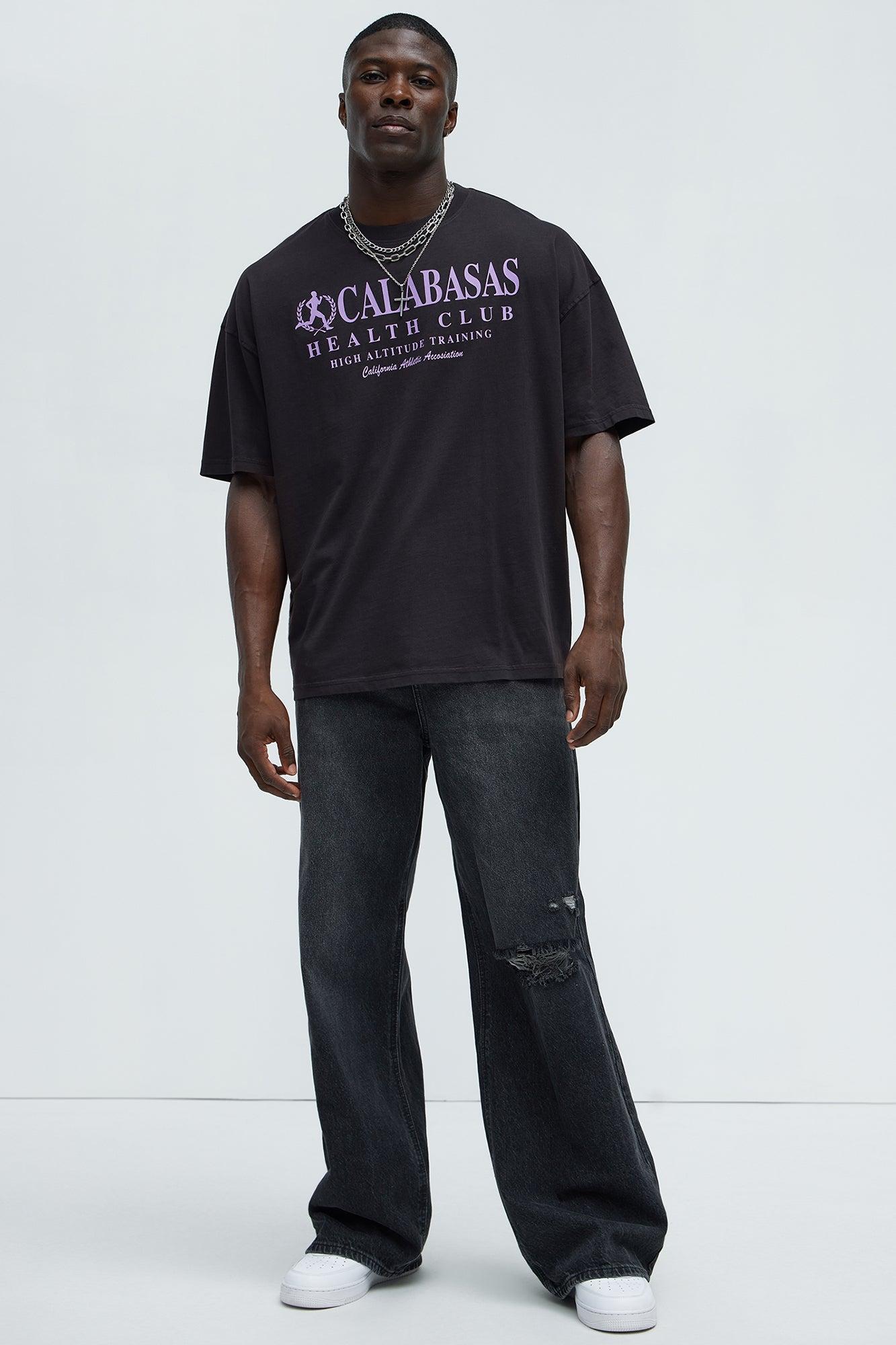 Calabasas Oversized Short Sleeve Tee - Black Product Image