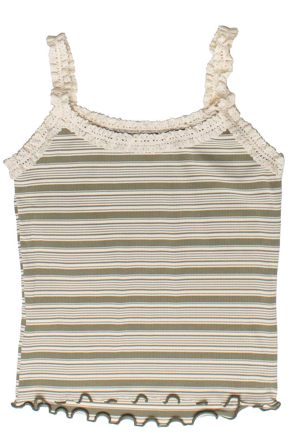 Striped Ribbed Shorts Product Image