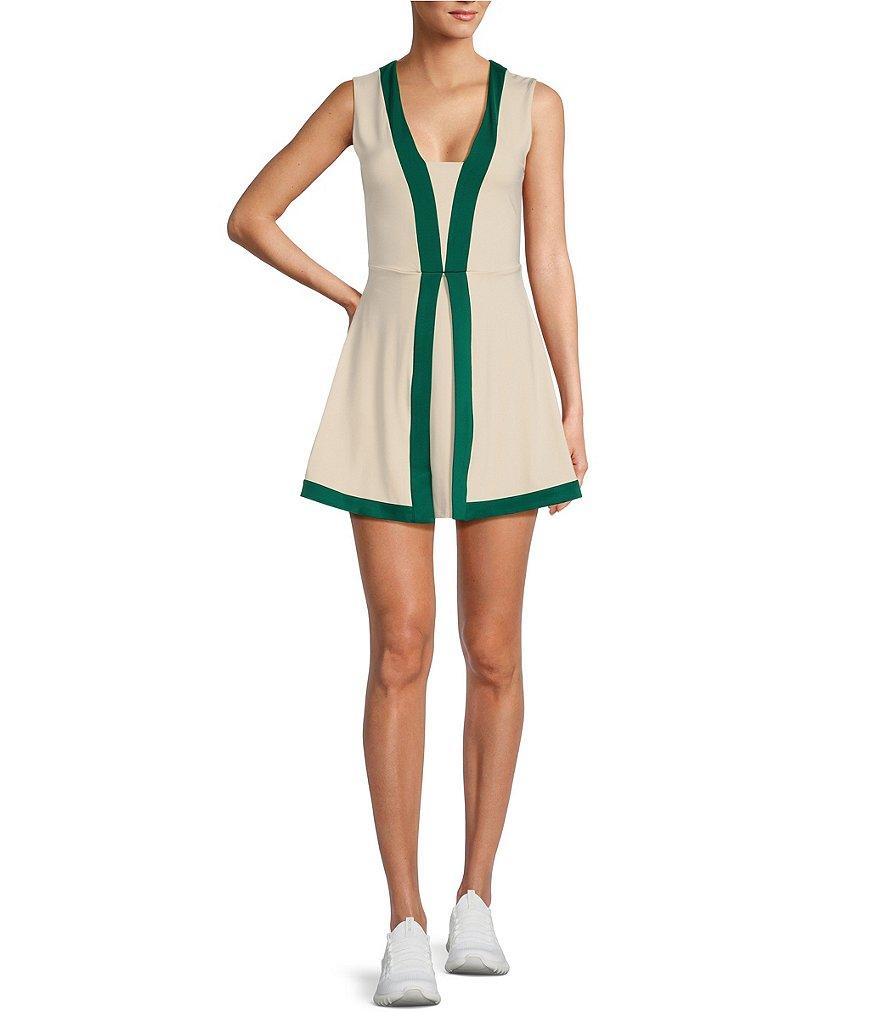 Antonio Melani Active On-The-Line Tennis Built-In Short Mini Dress Product Image