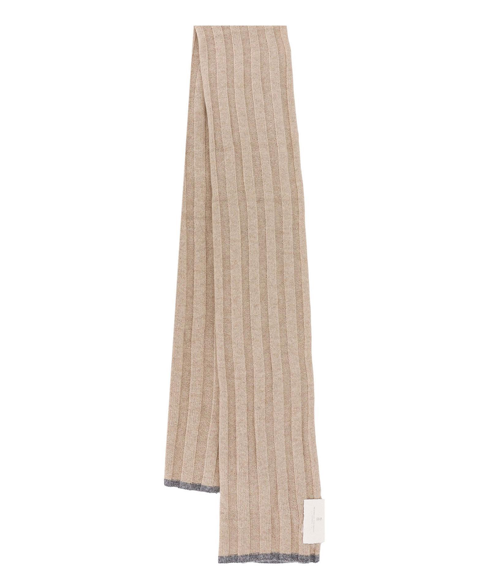 BRUNELLO CUCINELLI Cashmere Scarf In Beige Product Image