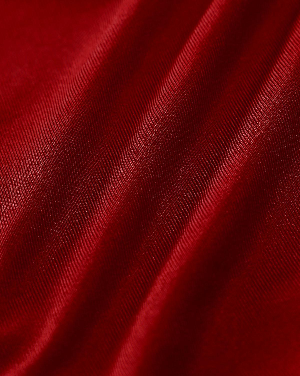 Red Triangle Low Waisted Bikini Set Product Image