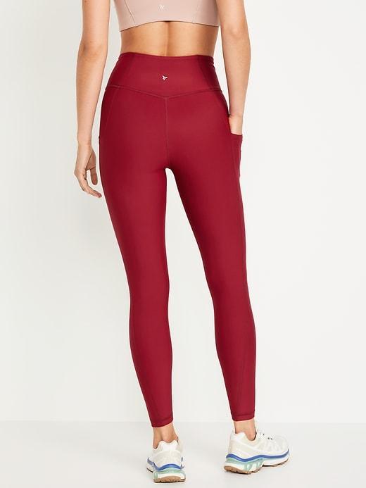 High-Waisted PowerSoft 7/8 Leggings Product Image