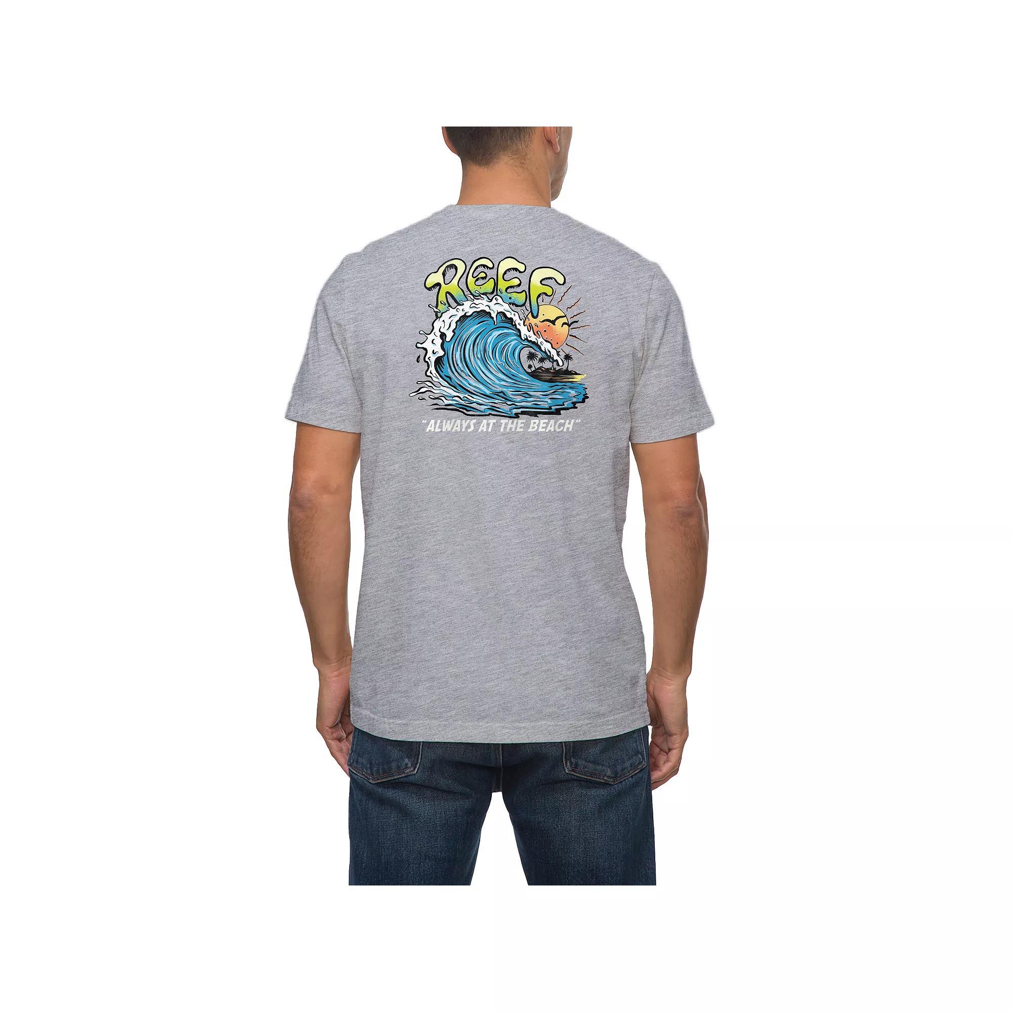Men's REEF Woven Graphic Tee,  Product Image