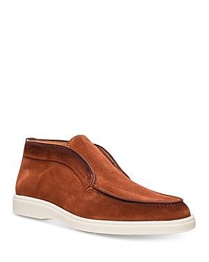 Mens Suede Slip-On Chukka Boots Product Image