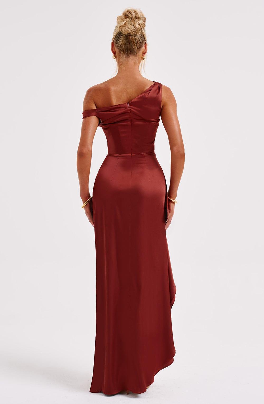 Juliene Maxi Dress - Rust Product Image