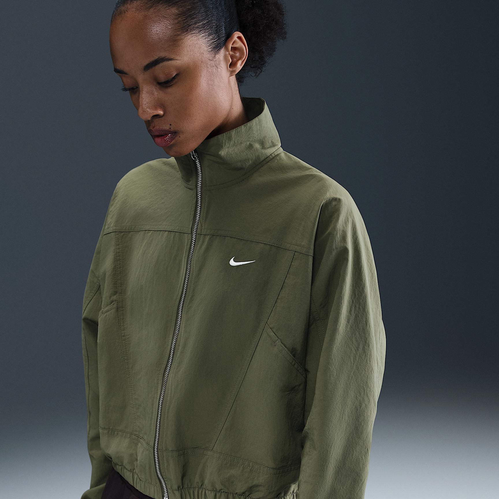 Womens Nike Sportswear Everything Wovens Oversized Repel UV Protection Jacket | HJ0999-222 Product Image