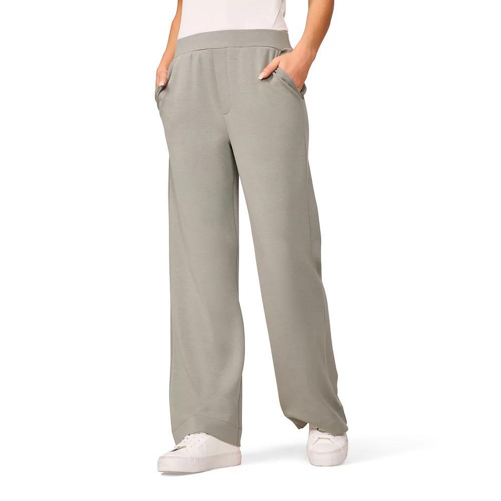 Women's Grey & Gray Super Soft Wide Leg Pants, Size: Small, Shadow Product Image