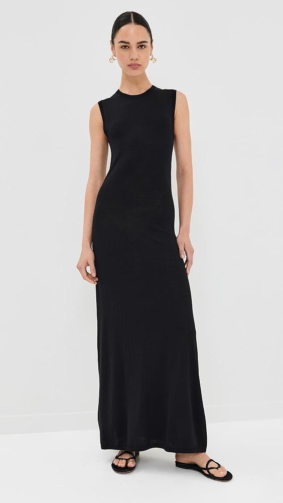 Róhe High Neck Knitted Dress | Shopbop Product Image