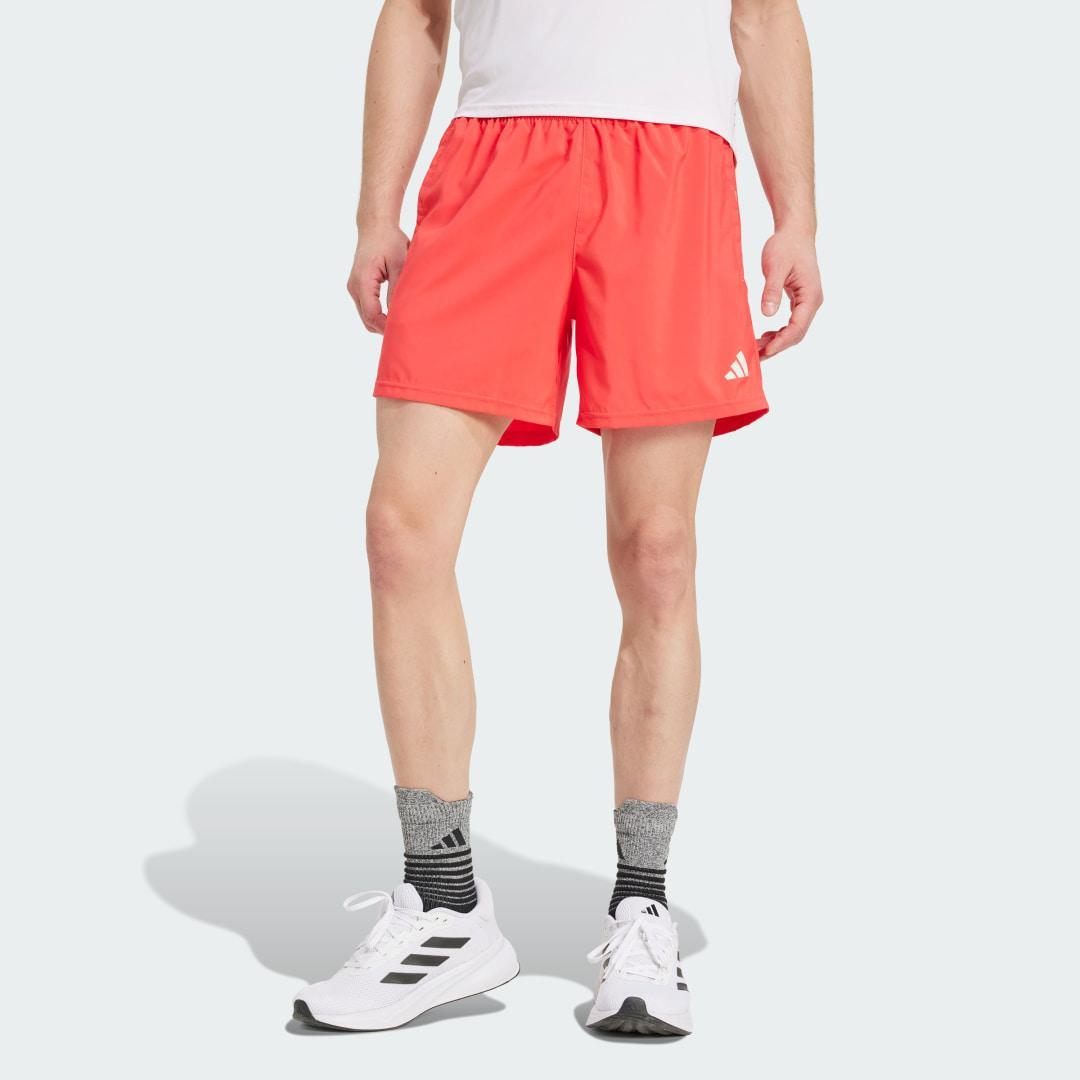 adidas Own The Run Shorts Black M 7 Mens Product Image