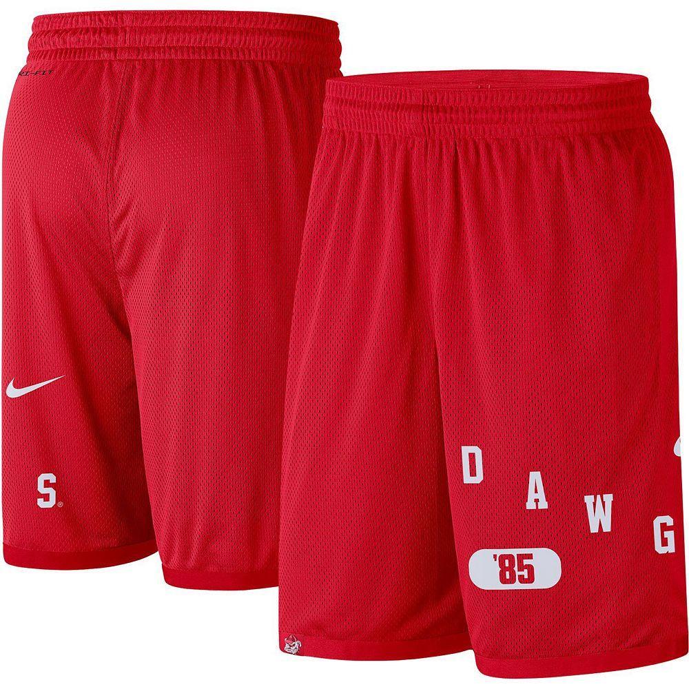Men's Nike Red Georgia Bulldogs Wordmark Performance Shorts,  Product Image