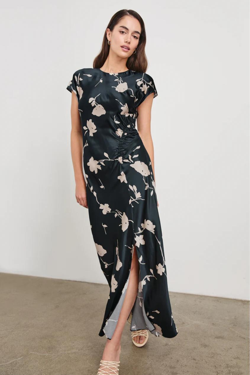 Serenity Dress - Midnight Roses Product Image