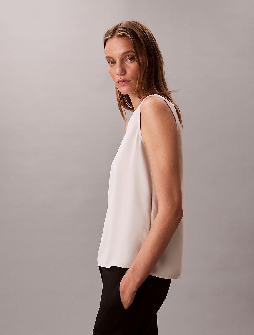Flowing Relaxed Sleeveless Top Product Image