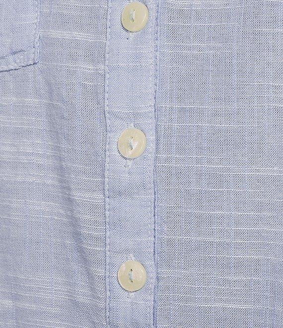 Aventura Devon Organic Cotton Collared Long Sleeve Top Product Image