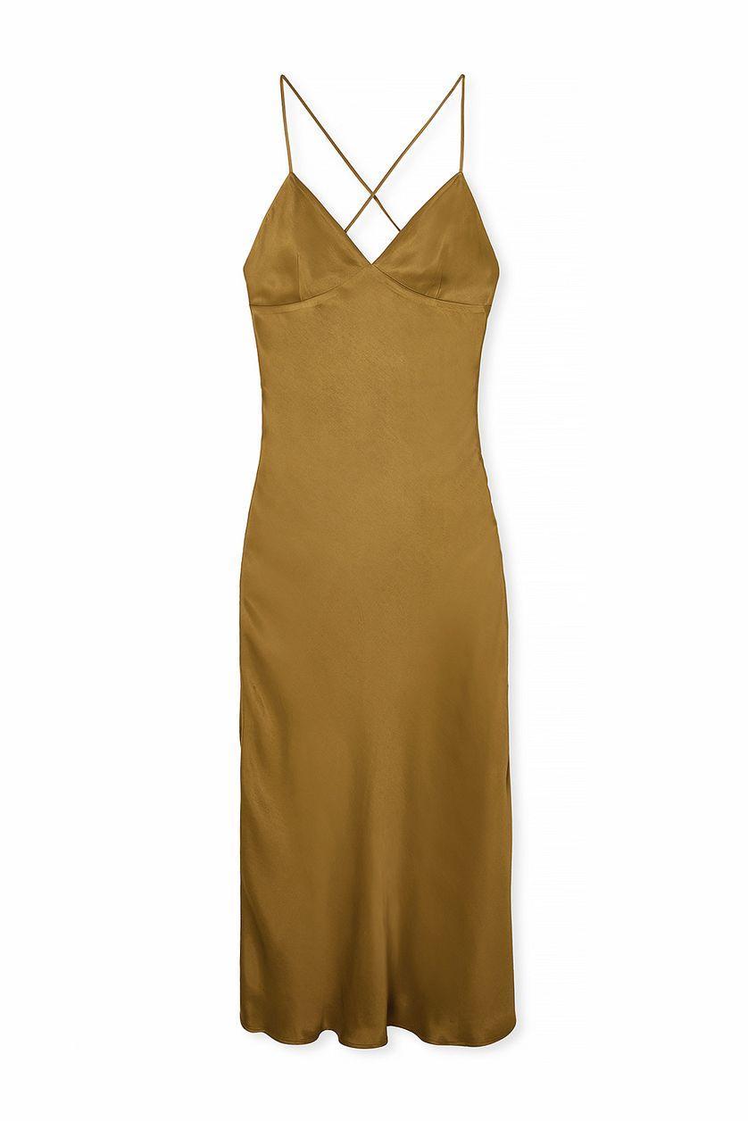 Satin Slip Dress Product Image