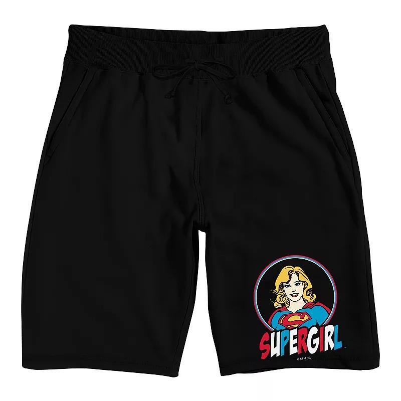 Mens Supergirl Animated Sleep Shorts Product Image