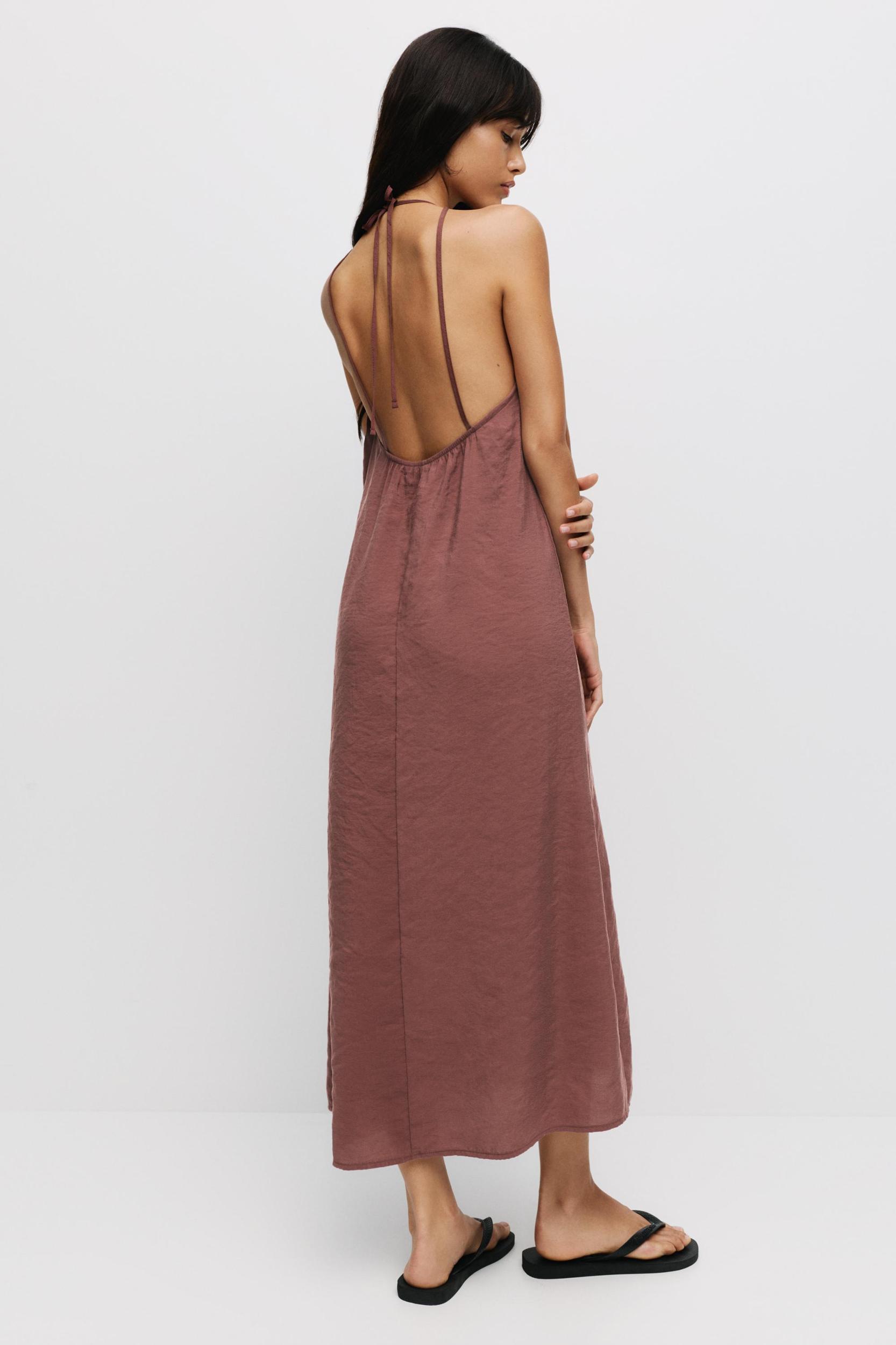 Halter midi dress Product Image