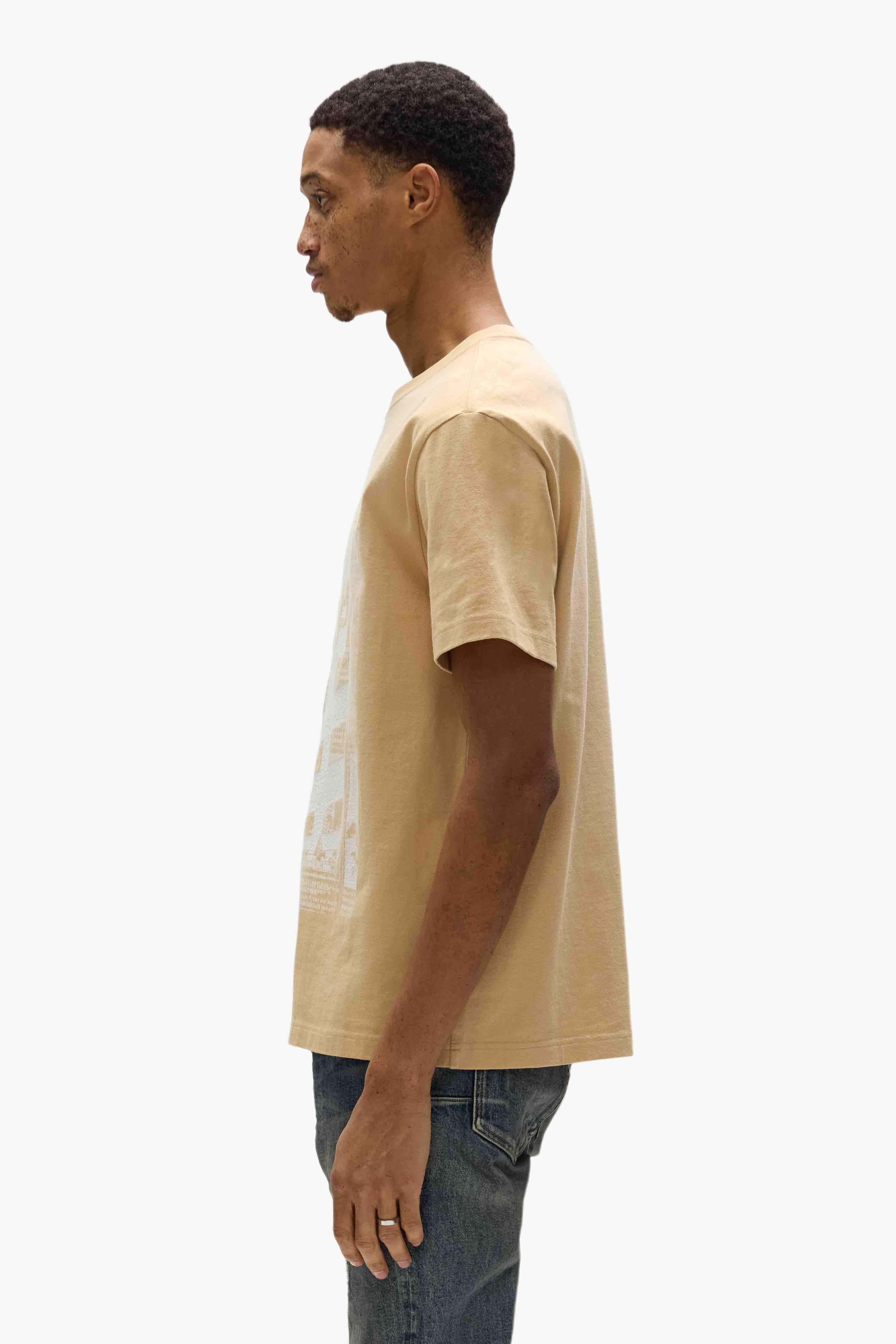 Newsprint Tee Male Product Image