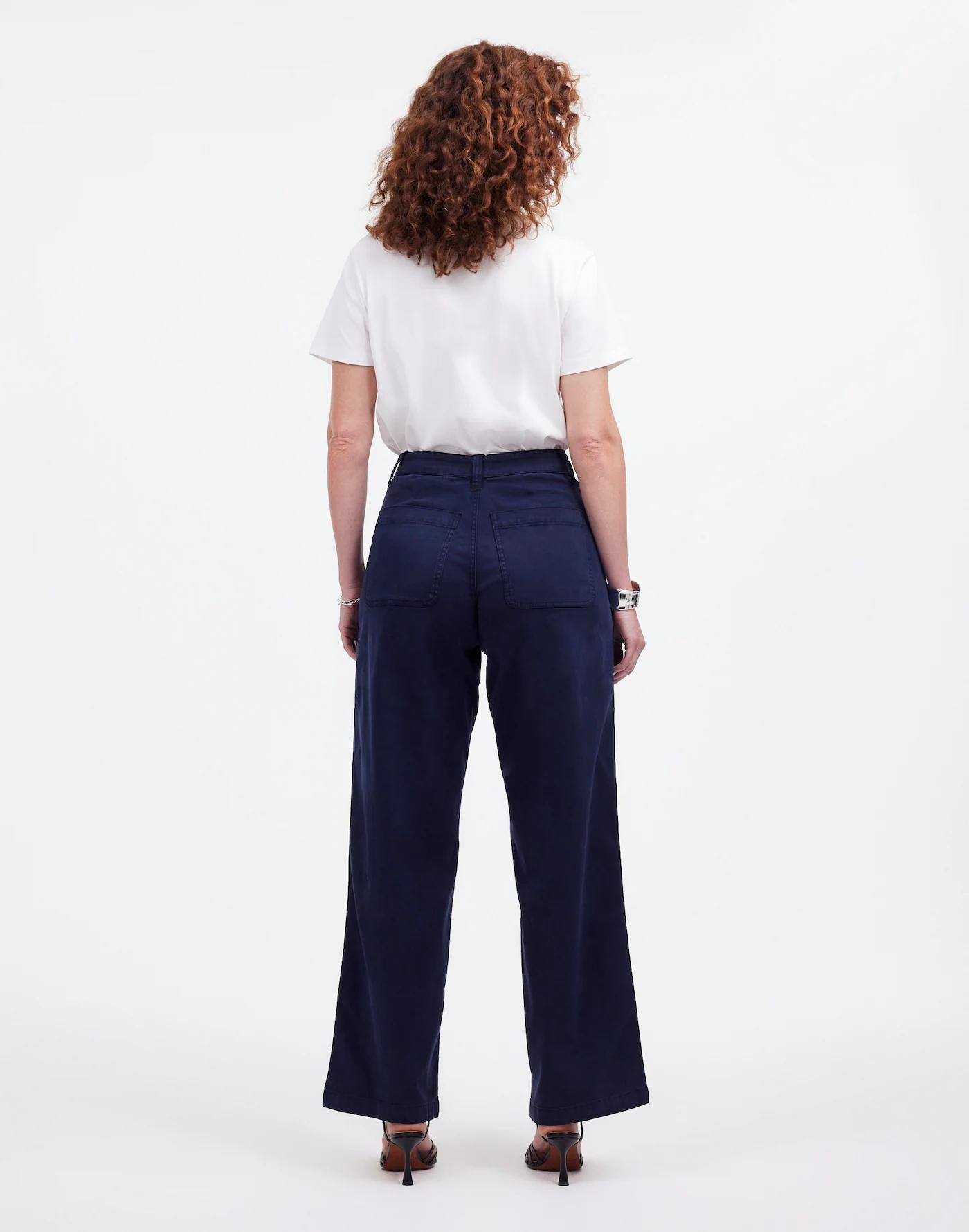 The Curvy Emmett Wide-Leg Pant: Patch Pocket Edition Product Image