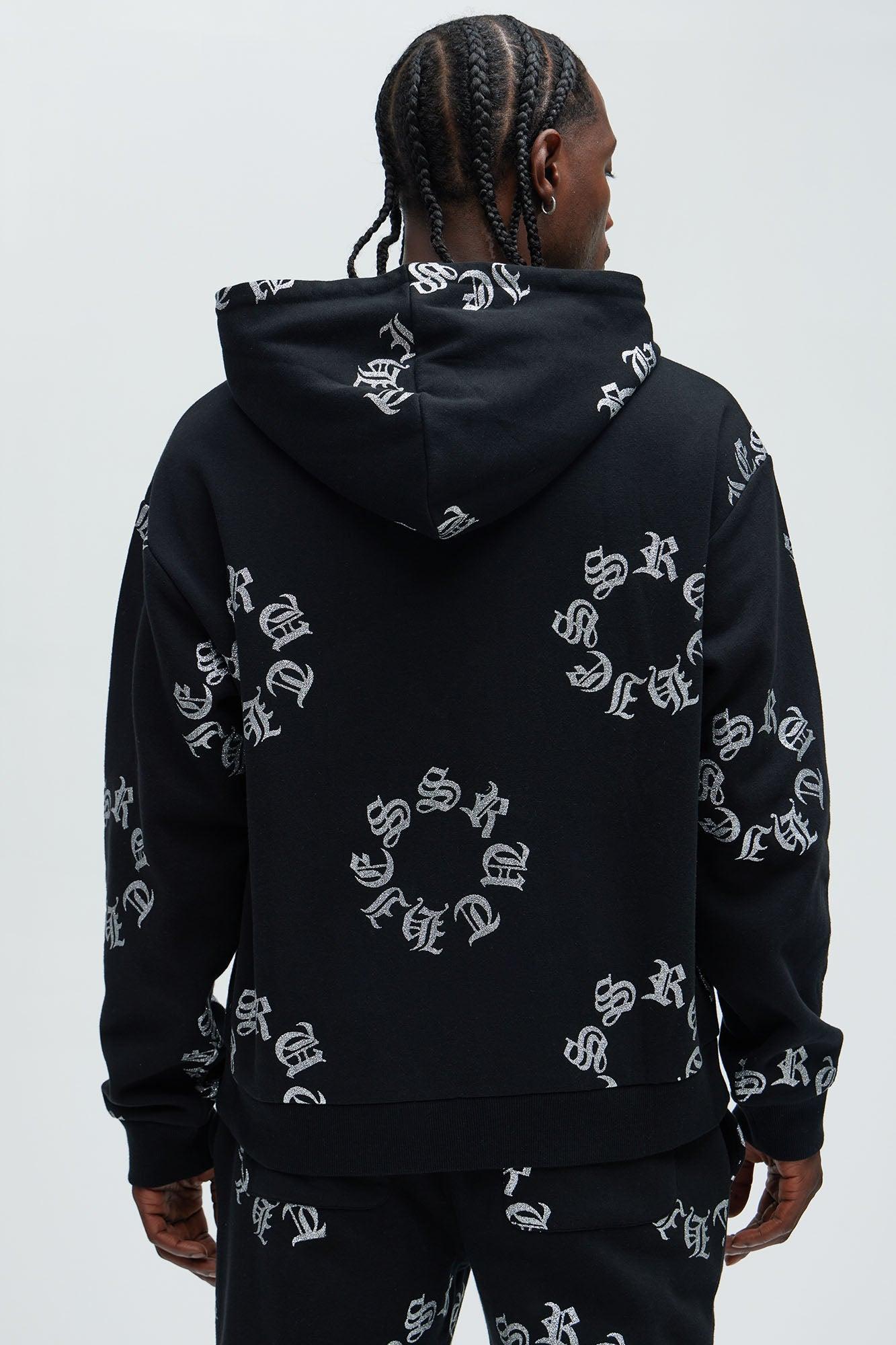 Tyson Bling My Line Zip Up Hoodie - Black Product Image