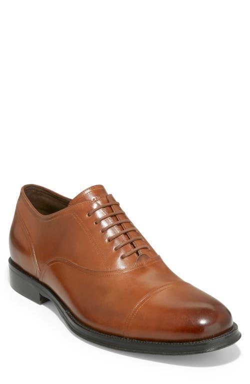 Cole Haan Mens Modern Classics Cap Toe Oxford Shoes - Brown Size 12 Product Image