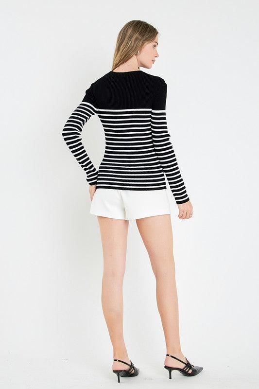 Parie Striped Pullover Product Image