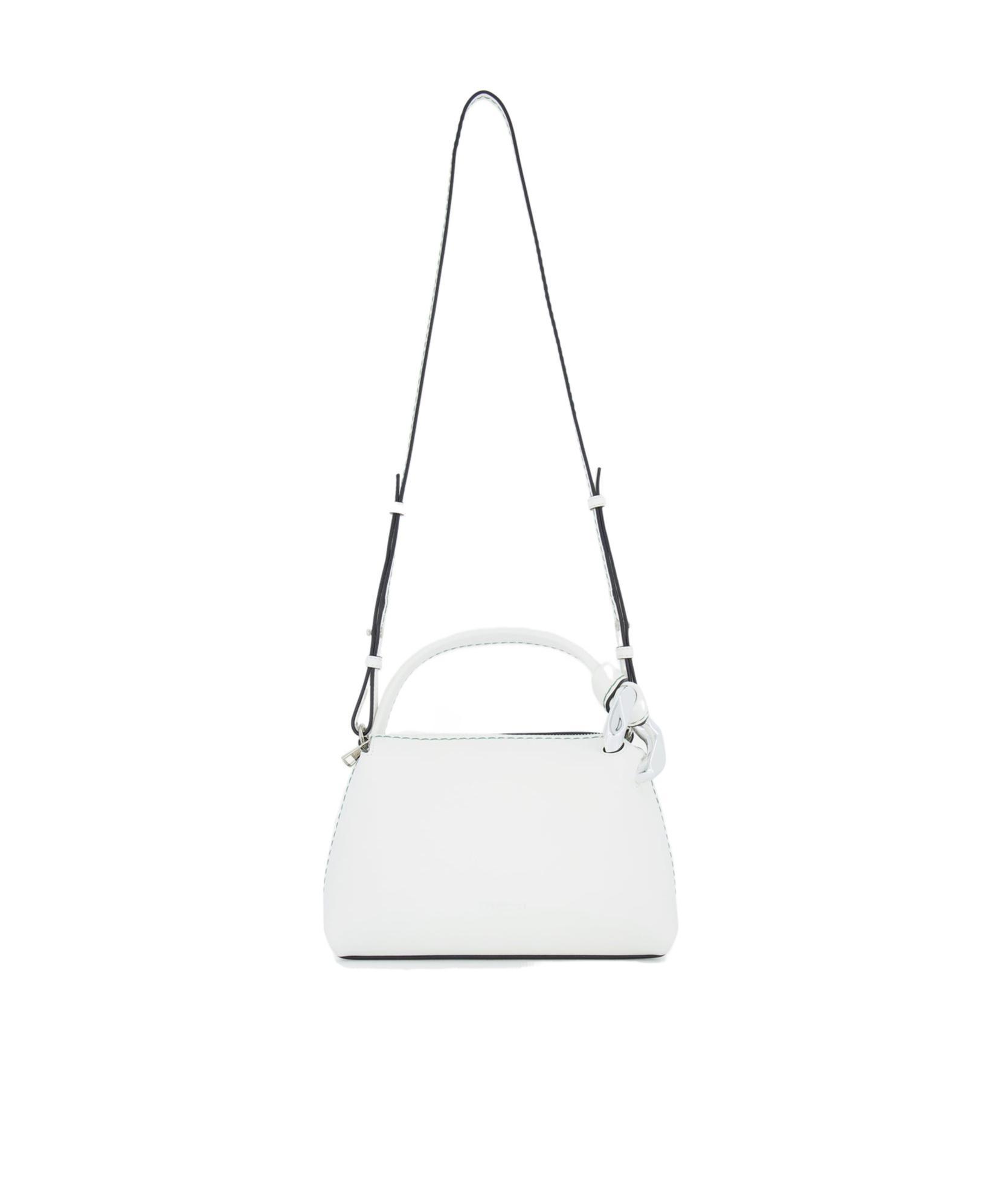 JW ANDERSON Corner Small Crossbody Bag In White Product Image