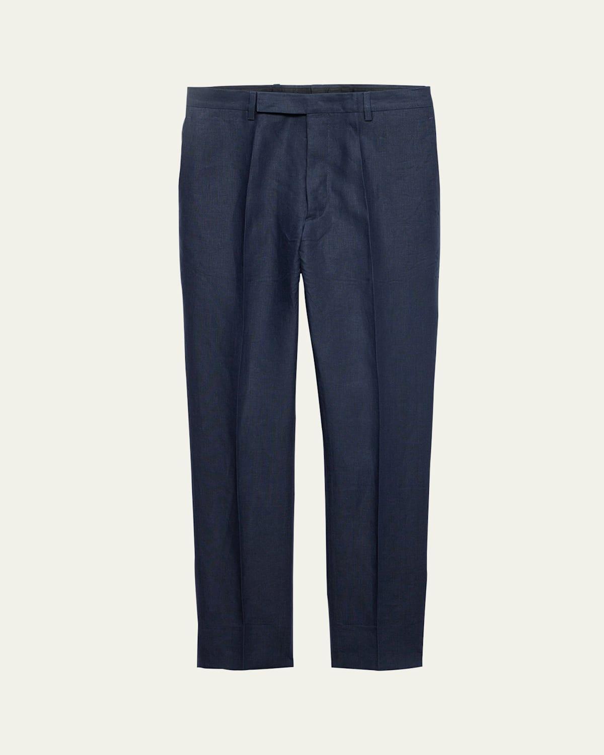 Mens Tailored Linen Pants Product Image