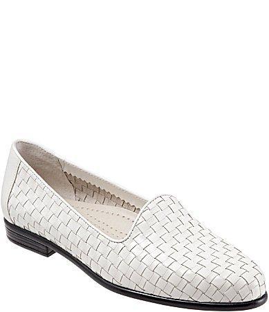 Trotters Liz Woven Leather Slip Product Image