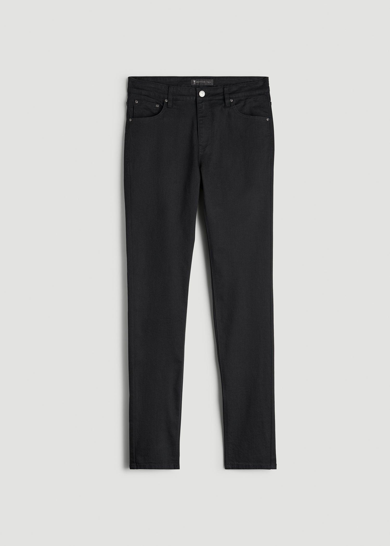 Travis SKINNY Jeans for Tall Men in Black Male Product Image