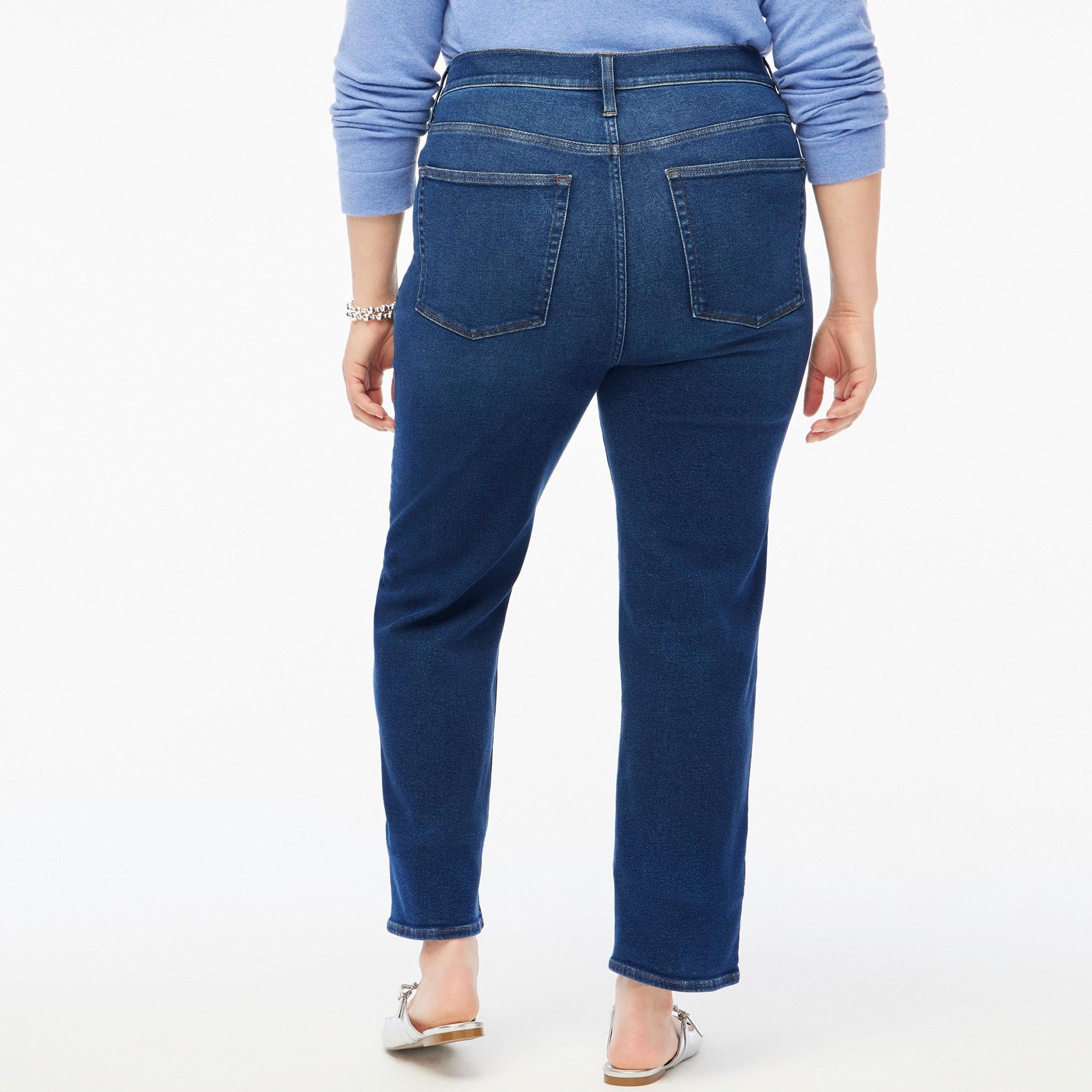 High-rise stovepipe jean in signature stretch+ Product Image