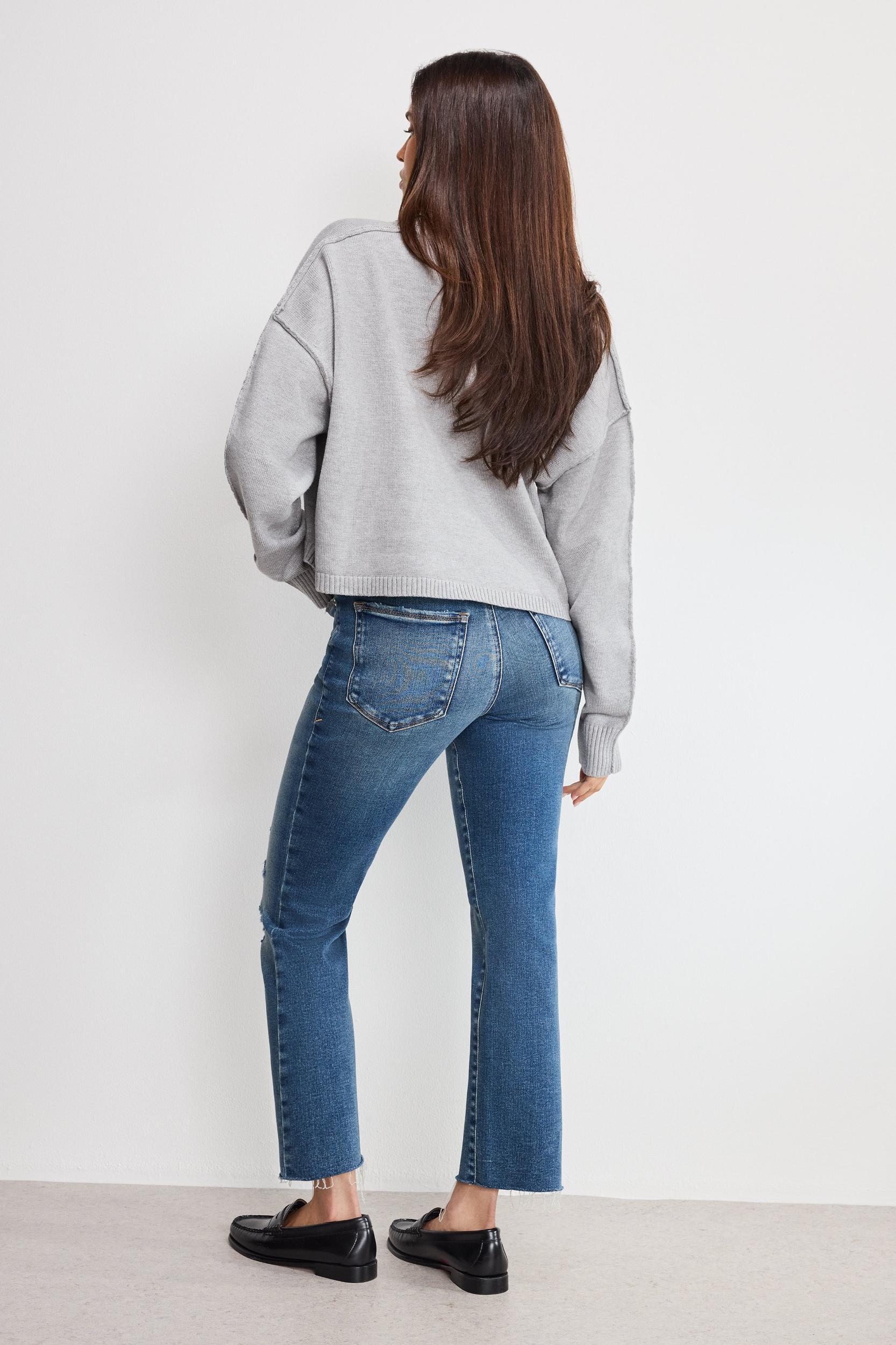 SOFT TECH GOOD LEGS STRAIGHT JEANS | INDIGO1077 Product Image