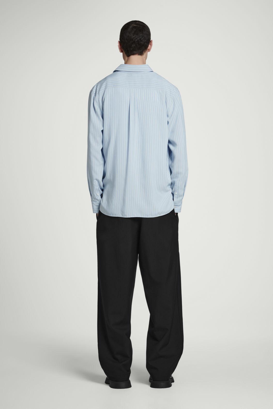 RELAXED STRIPED SHIRT Product Image