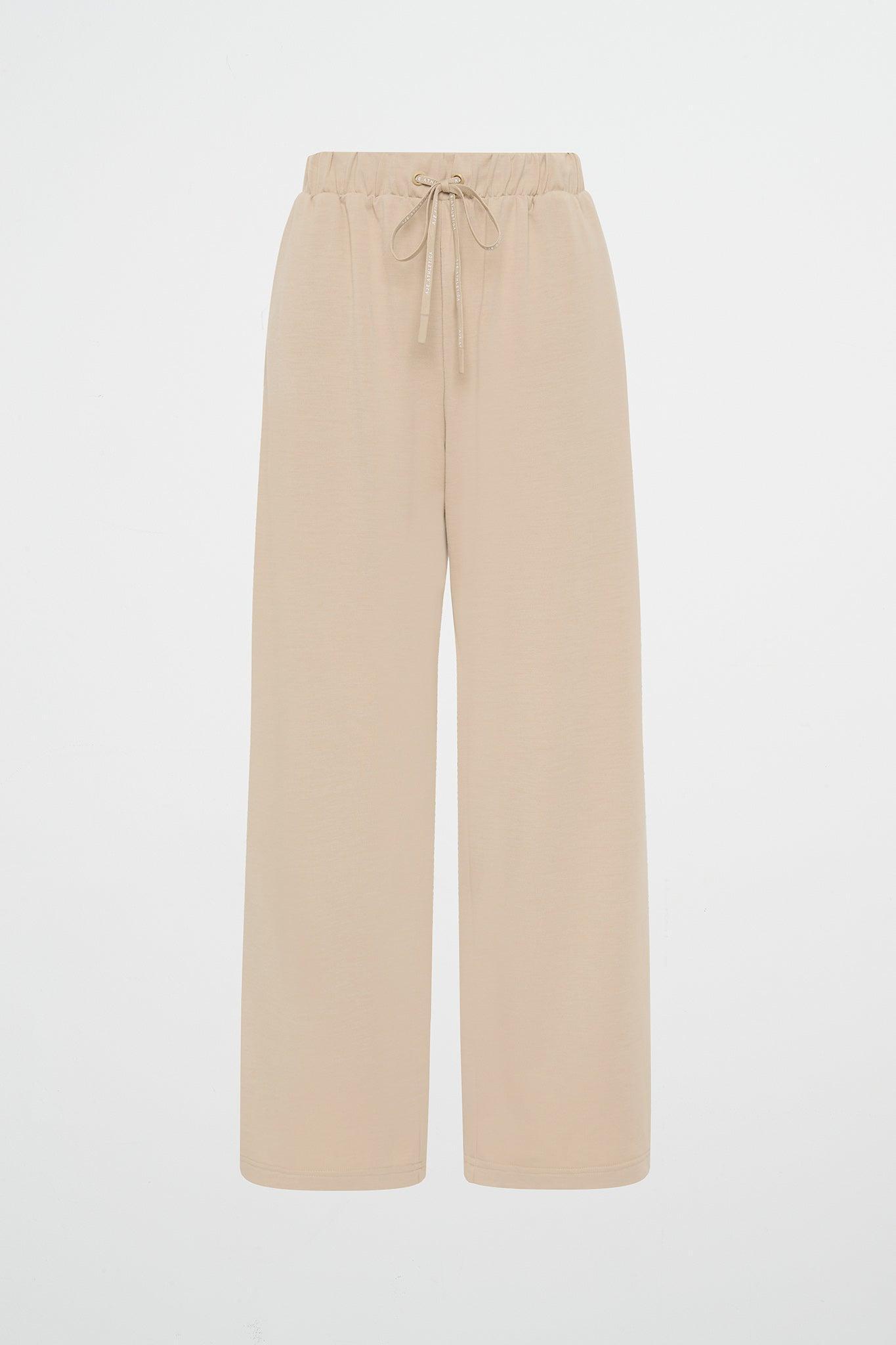 Terry Wide Leg Pant 504 Product Image