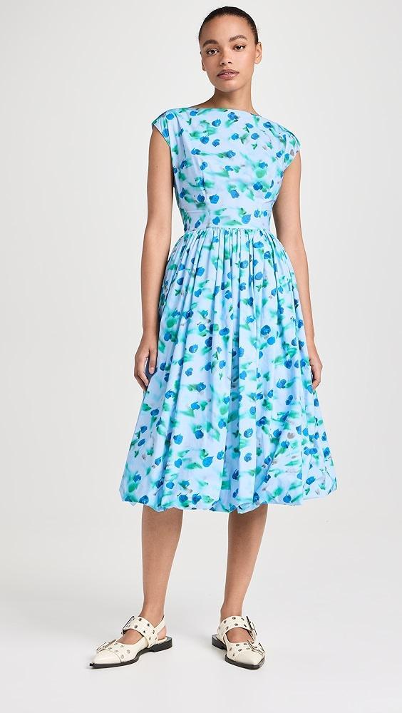 Marni Reverie Poplin Midi Dress | Shopbop Product Image