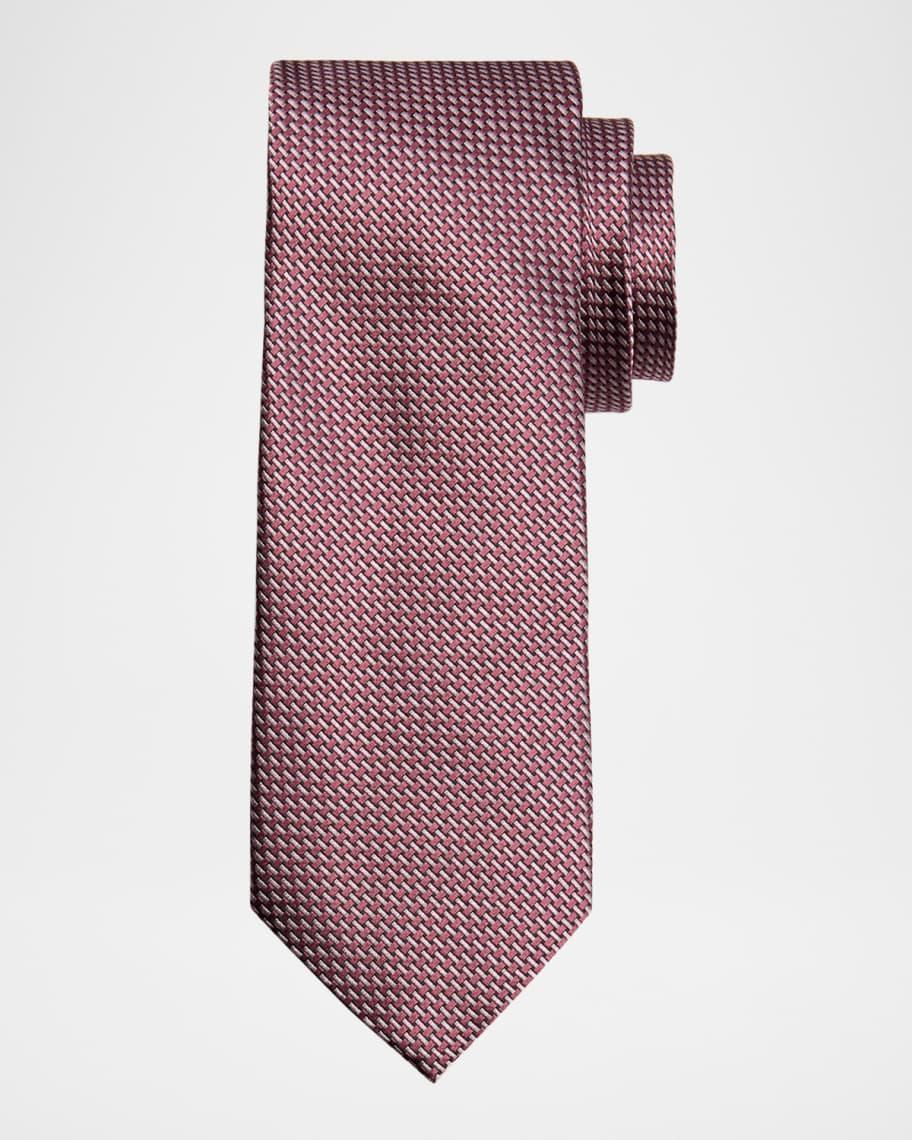 Men's Micro Dashes Tie Product Image