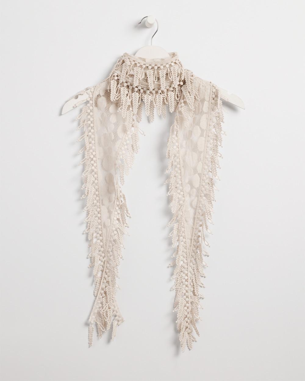 Lace Fringe Scarf Product Image