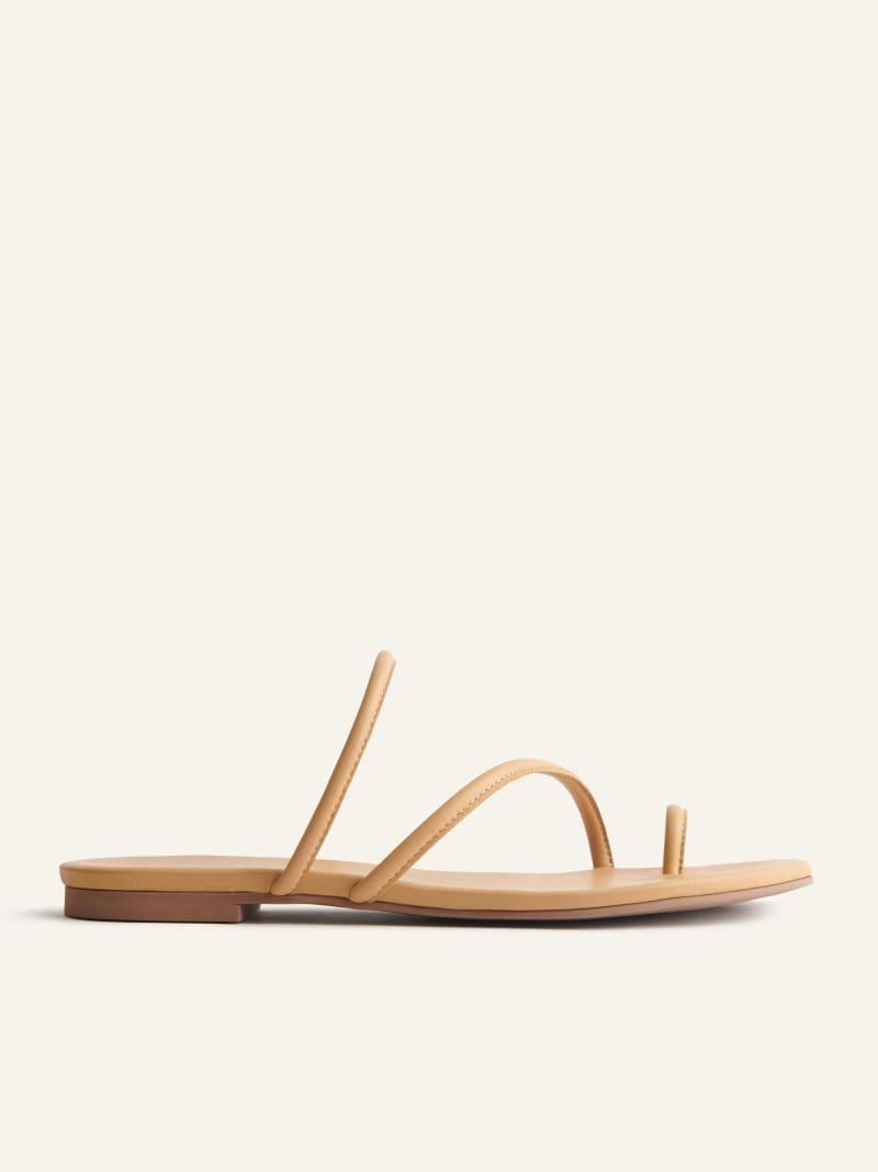 Ludo Toe Ring Strappy Flat Sandal Product Image