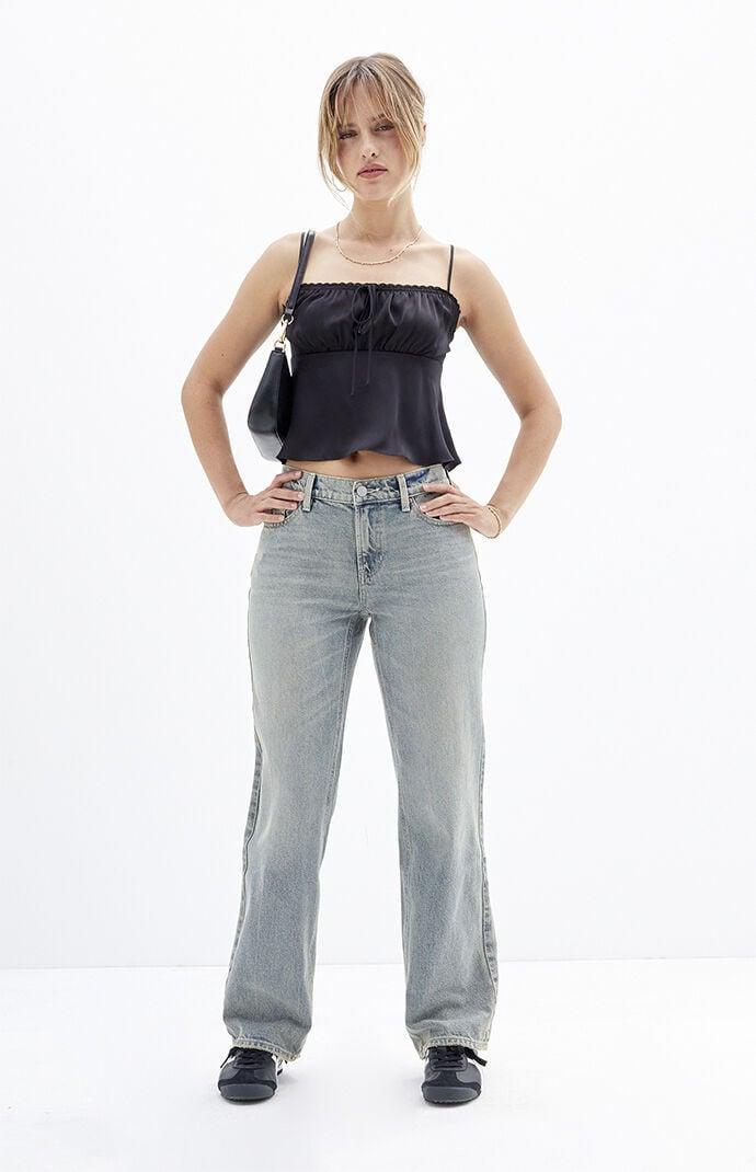 Women's Jordyn Low Rise Straight Leg Jeans - Product Image